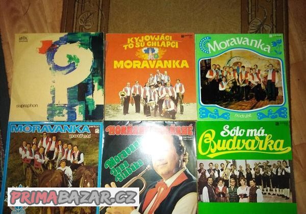 LP desky - gramofonové desky dechovka/lidovky