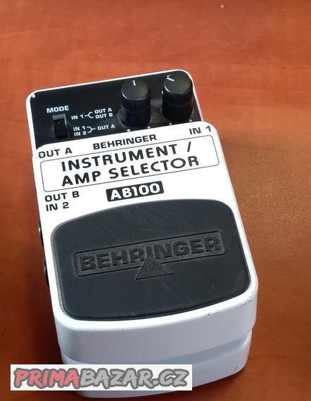 Instrument / Amp selector