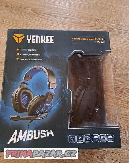 YHP 3020 AMBUSH Sluchátka herní YENKEE


