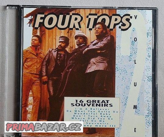 THE FOUR TOPS-16 GREAT SOUVENIRS  - v říjnu balíkovna 39 Kč