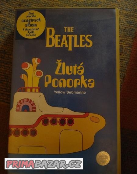 VHS The Beatles - Žlutá ponorka