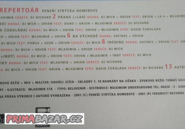 PSH Repertoár ( 2001)