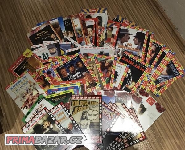 Přes 300ks DVD Filmů MIX, 10kč/kus