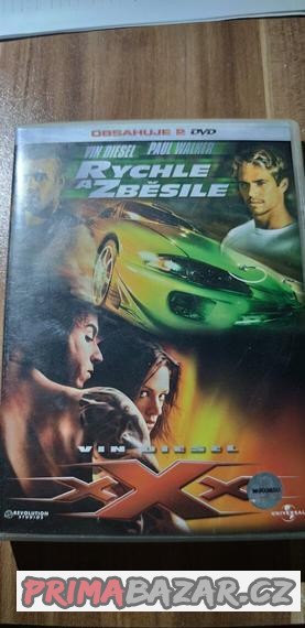 Rychle a zběsile film na DVD Vin Diesel