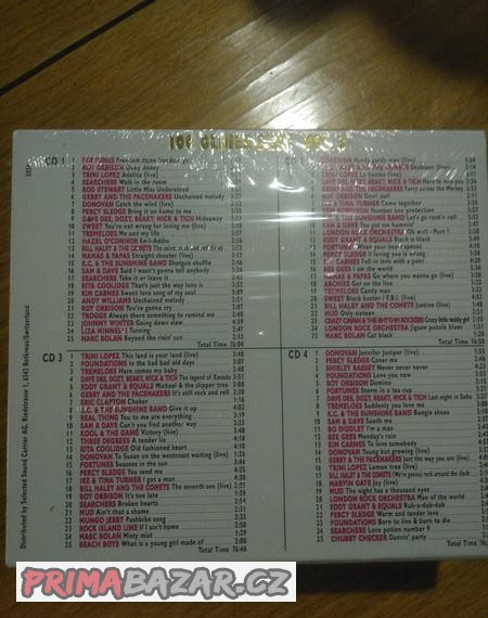 Prodávám 4cd 100 Oldies Best NEROZBALENÉ