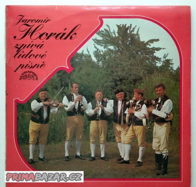 LP Jaromír Horák - Zpívá lidové písně, 1972