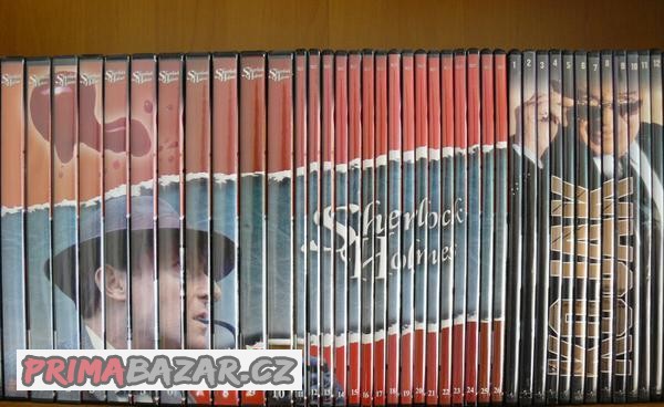 Sherlock Holmes + Kojak (KOMPLETNÉ DVD KOLEKCIE)