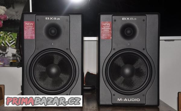 Monitory M-Audio BX8a Deluxe + zvukovka Fast Track Pro