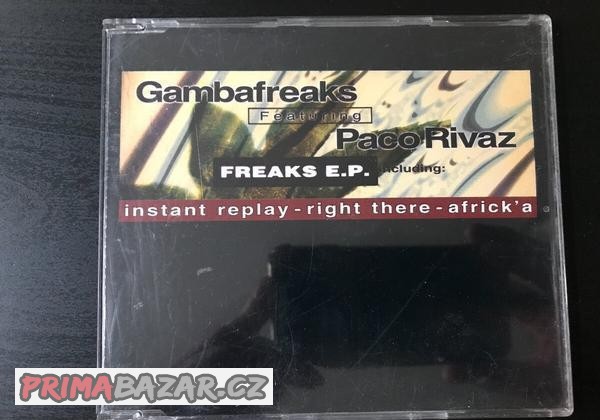 CD Gambafreaks Featuring Paco Rivaz.