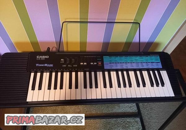 Přenosné klávesy Casio Tone Bank CA100