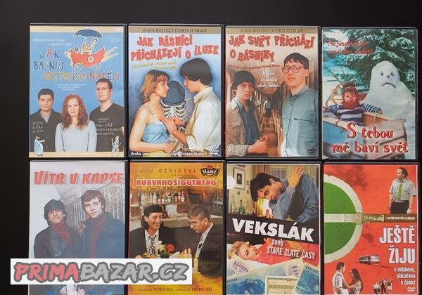 DVD originál česke filmy 1 blu ray