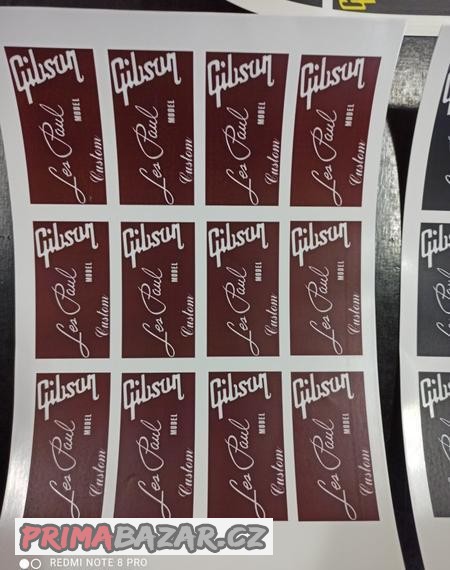 Gibson  dekály a iné na prerabku 2 za 10€