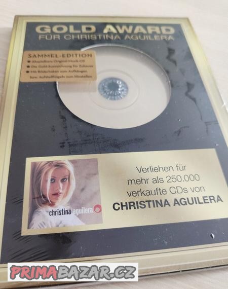 Gold award: Christina Aguilera