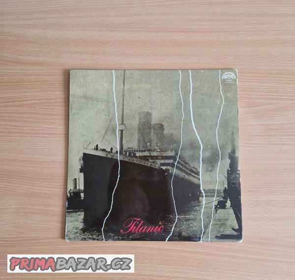 LP vinyl, Titanic - jazzrocková opera (Supraphon 1977)