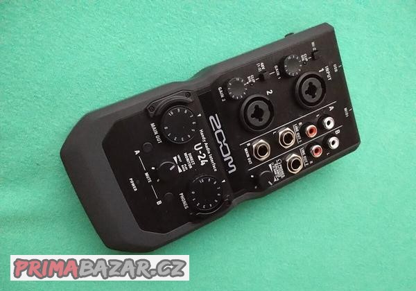 Zoom U-24+sluchatka HD662