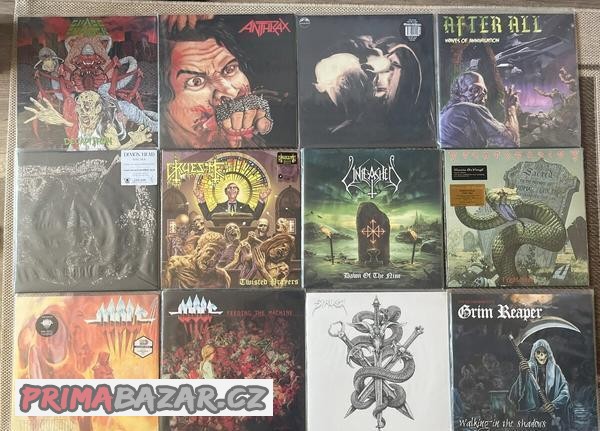 Vinylové desky - Rock,Metal..