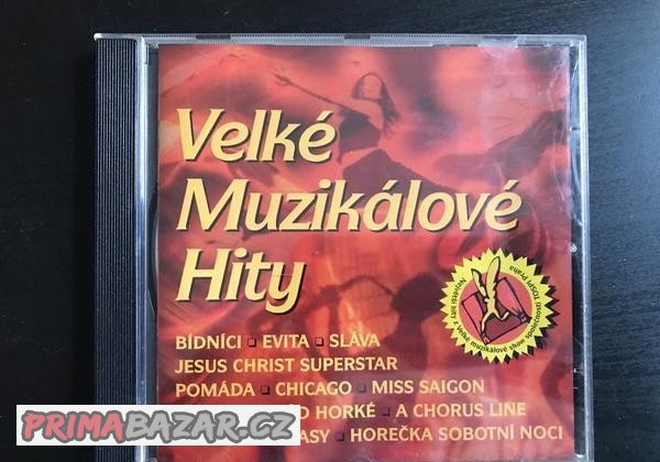 CD Velké muzikálové hity.