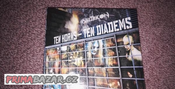 CD BOX Satyricon - Ten Horns - Ten Diadems