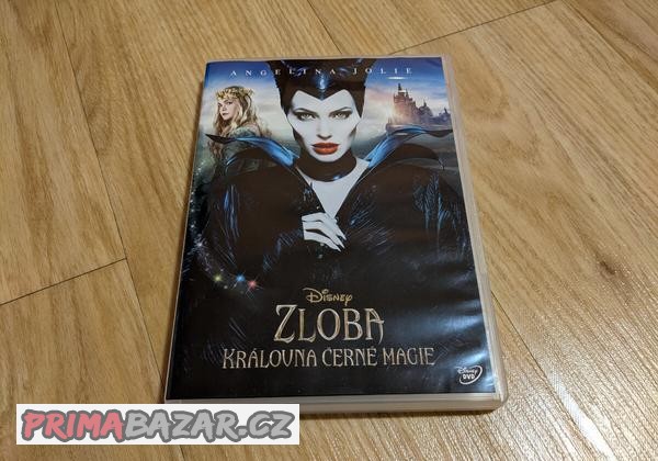 DVD Zloba královna černé magie Maleficent