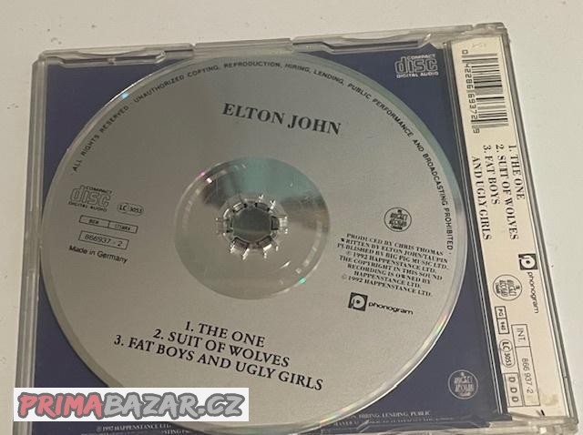 CD Singl Elton John - The ONE