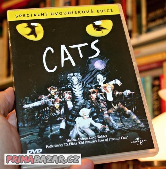 DVD - CATS (Andrew Lloyd Webber) - NEJLEVNĚJI 