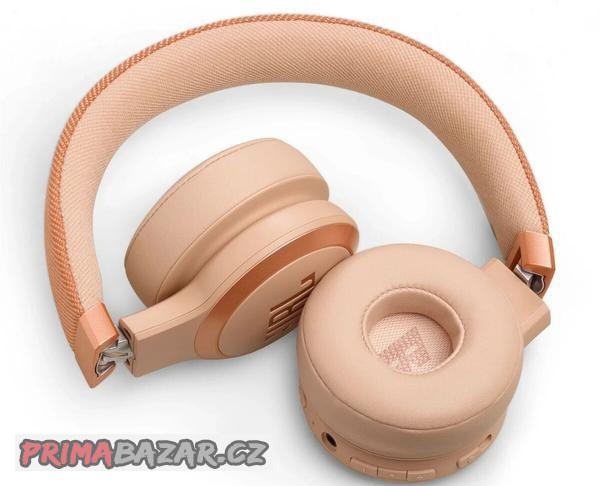 JBL Live 670NC béžová (noise cancelling)