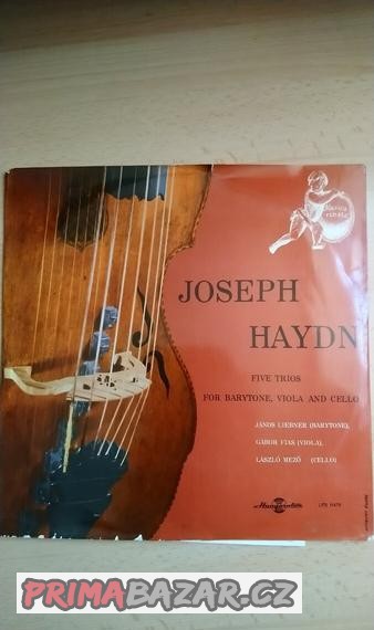 LP JOSEPH HAYDN: FIVE TRIOS FOR BARYTONE, VIOLA AND CELLO