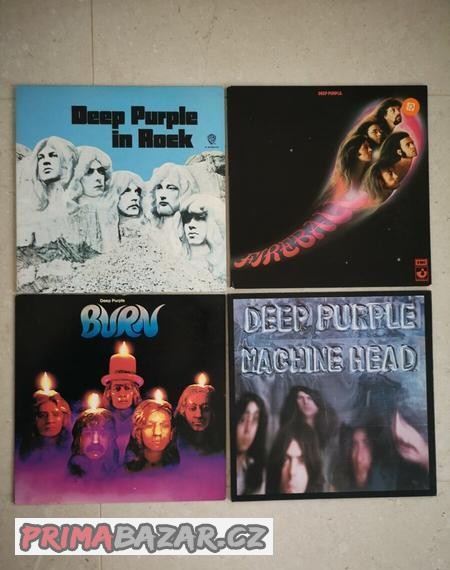 LP desky DEEP PURPLE převážně původní JAPAN,UK,US press