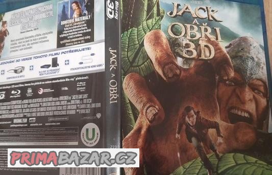3D blu ray - Jack a obři