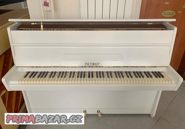 Klavír - české bílé piano Petrof 009PB
