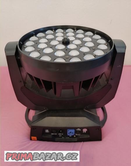 Otočná LED hlava 36x10w ZOOM. Až 8ks