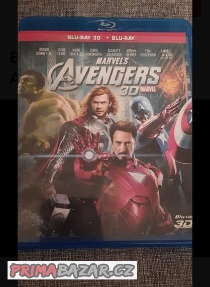 Blu ray . 2D a 3D . Avengers