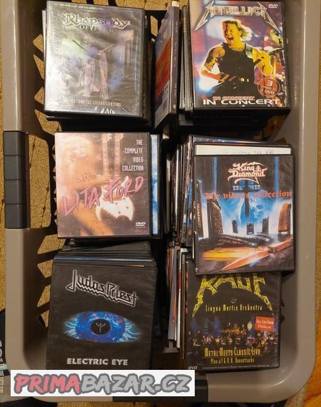 DVD koncerty hlavy metal