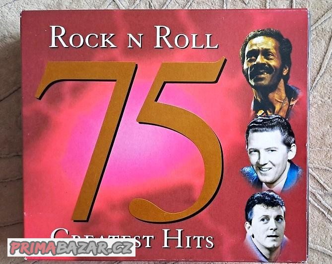 ROCK N ROLL 75 GREATEST HITS 3× CD set