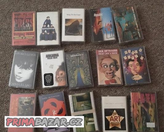 Kazety originál / kus 60Kč