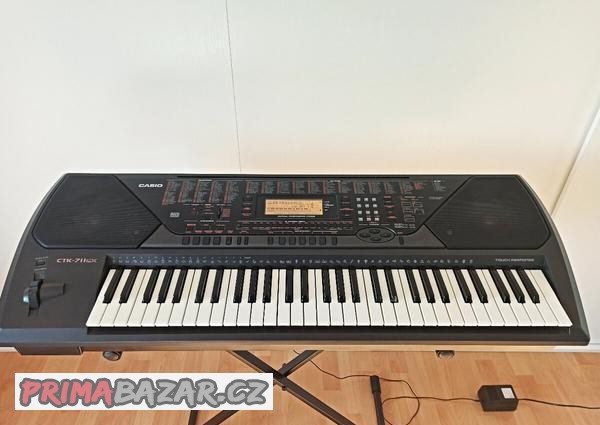 Prodám klávesy Casio CTK 711 EX