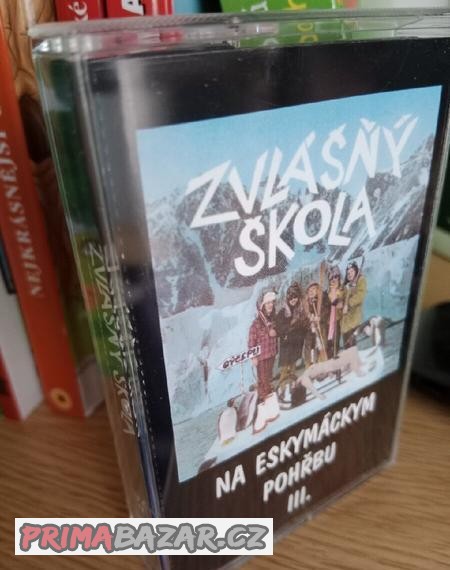 Prodám MC kazetu Zvlášňý škola - Na eskymáckym pohřbu III.