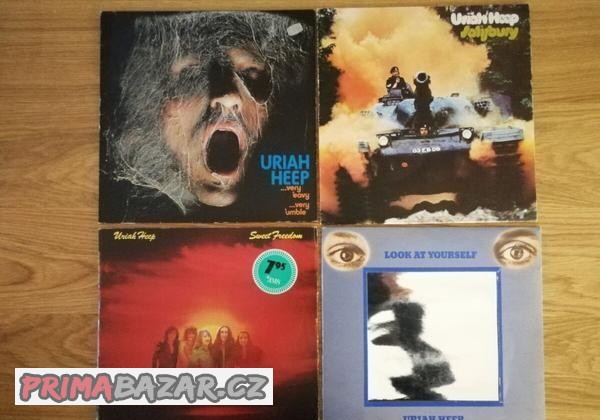 LP desky - URIAH HEEP původní JAPAN,US press