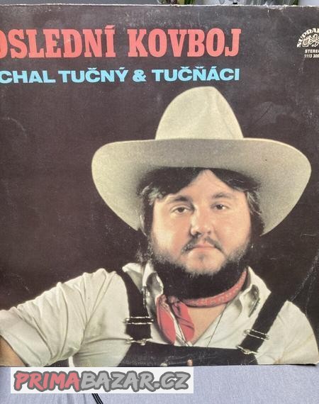 Vinylová deska Michal Tučný& tučňáci- poslední kovboj