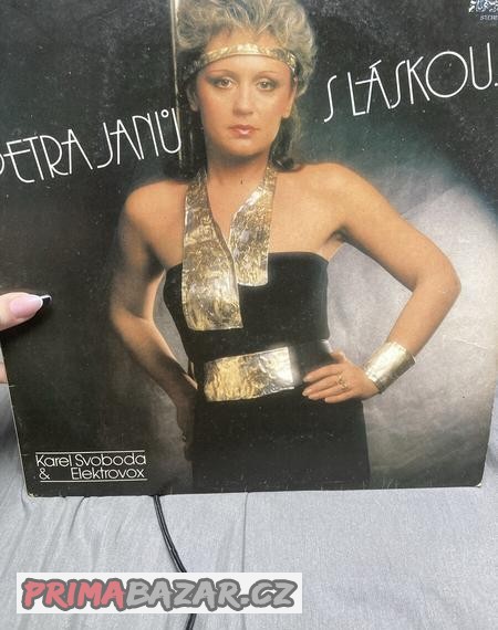 Vinylová deska Petra Janů- S láskou