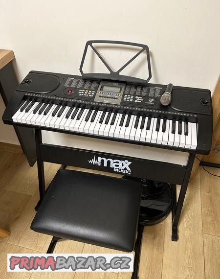 Elektrické klávesy Max music KB1