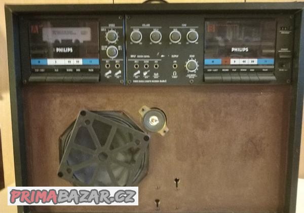Philips D6650 Duální kazetový zesilovač