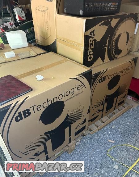 Aktivni reproboxy dB Technologies suby a satelity