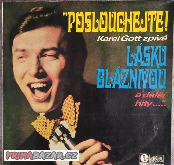 LP KAREL GOTT ZPÍVÁ - POSLOUCHEJTE