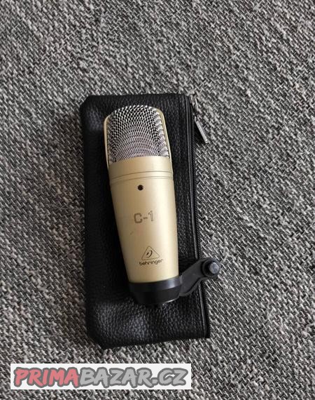 Studiový mikrofon Behringer c1 xlr