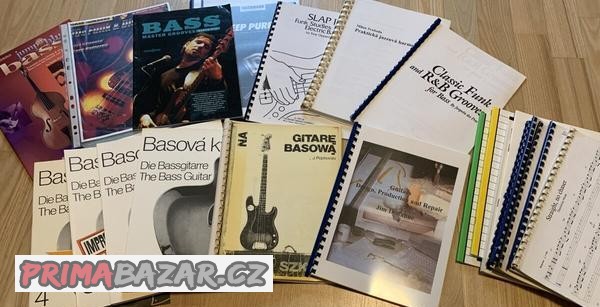 Basová kytara - učebnice, literatura