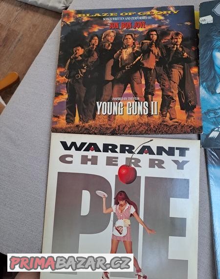 9xLP - Van Halen:Bon jovi- warrant-Whitesnake-boston-triumph