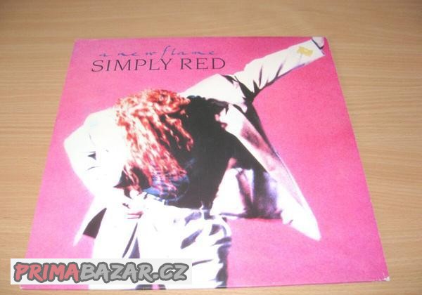 LP - SIMPLY RED - A NEW FLAME - WEA / 1989