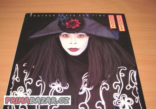 LP - DONNA SUMMER - ANOTHER PLACE AND TIME - ATLANTIC / 1989