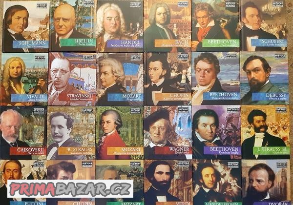 Prodám 46 CD, vážné hudby